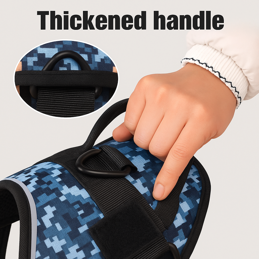 Reflective Adjustable Dog Harness – Comfortable, Secure & Breathable