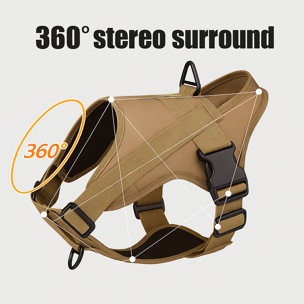 Reflective Adjustable Dog Harness – Comfortable, Secure & Breathable
