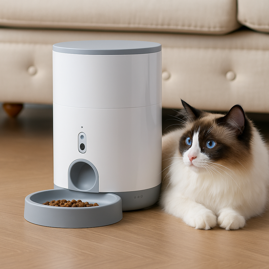 Petoneer Nutri Vision Mini Feeder – Smart Feeding with Real-Time Monitoring