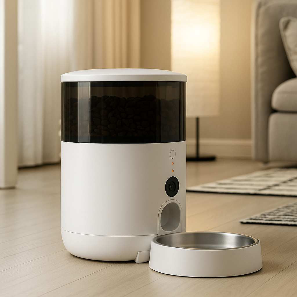 NutriVision Smart Feeder with HD Camera – Precision Feeding Meets Real-Time Monitoring