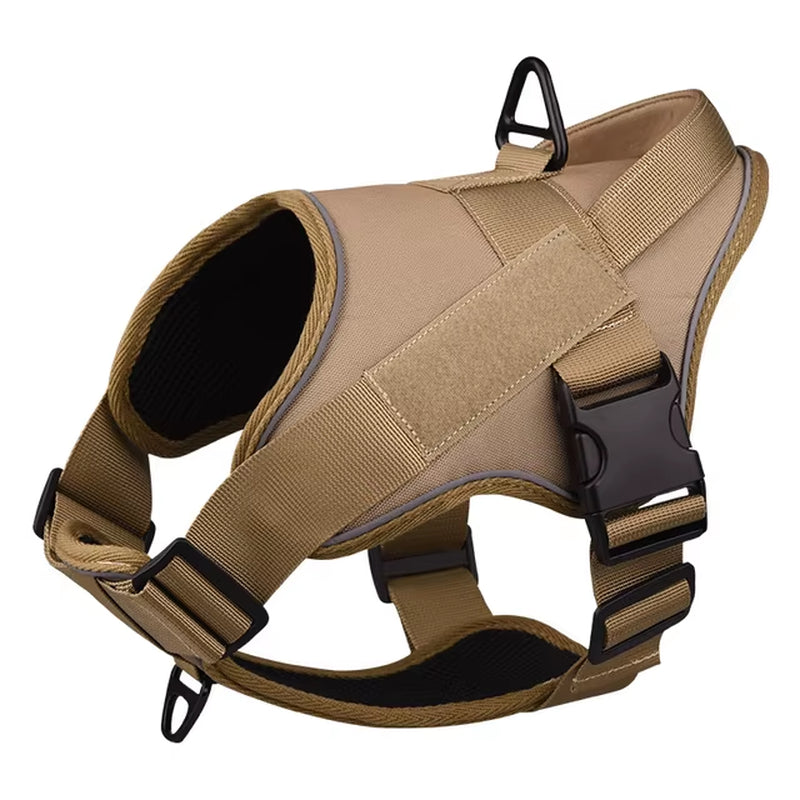 Dog Harness NO PULL Reflective Breathable Adjustable Pet Harness for Dog Vest Pasted Outdoor Walking Dog Collar Strap