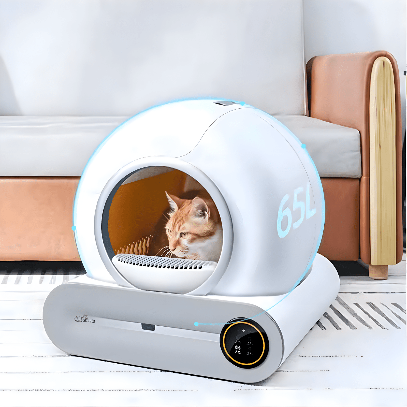 Cat Smart Litter Box Pet Toilet - LitteristaSmart Litter boxMy StoreLitterista