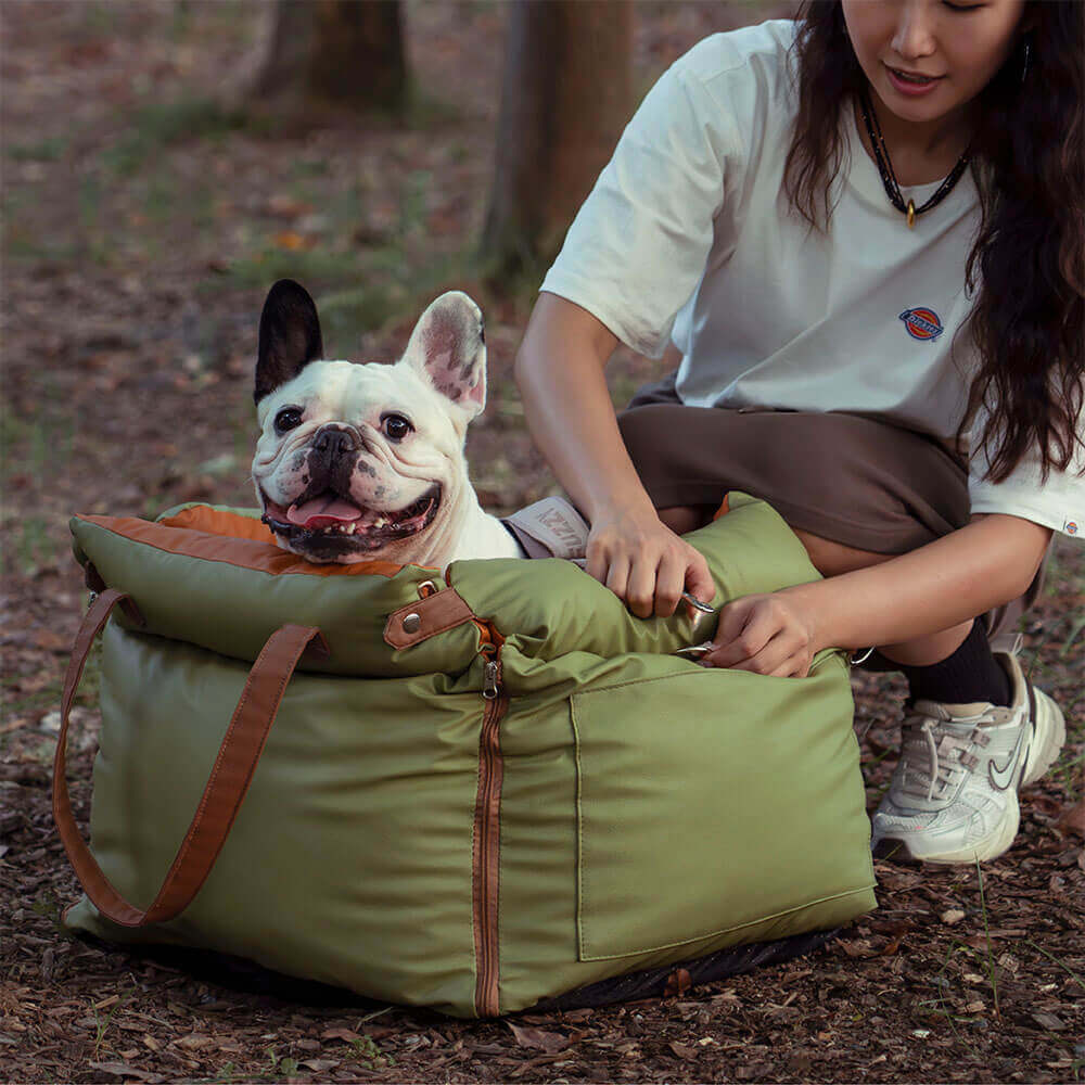 Dog Car Seat Bed with Safety Buckle - LitteristaPet seatLitteristaLitterista