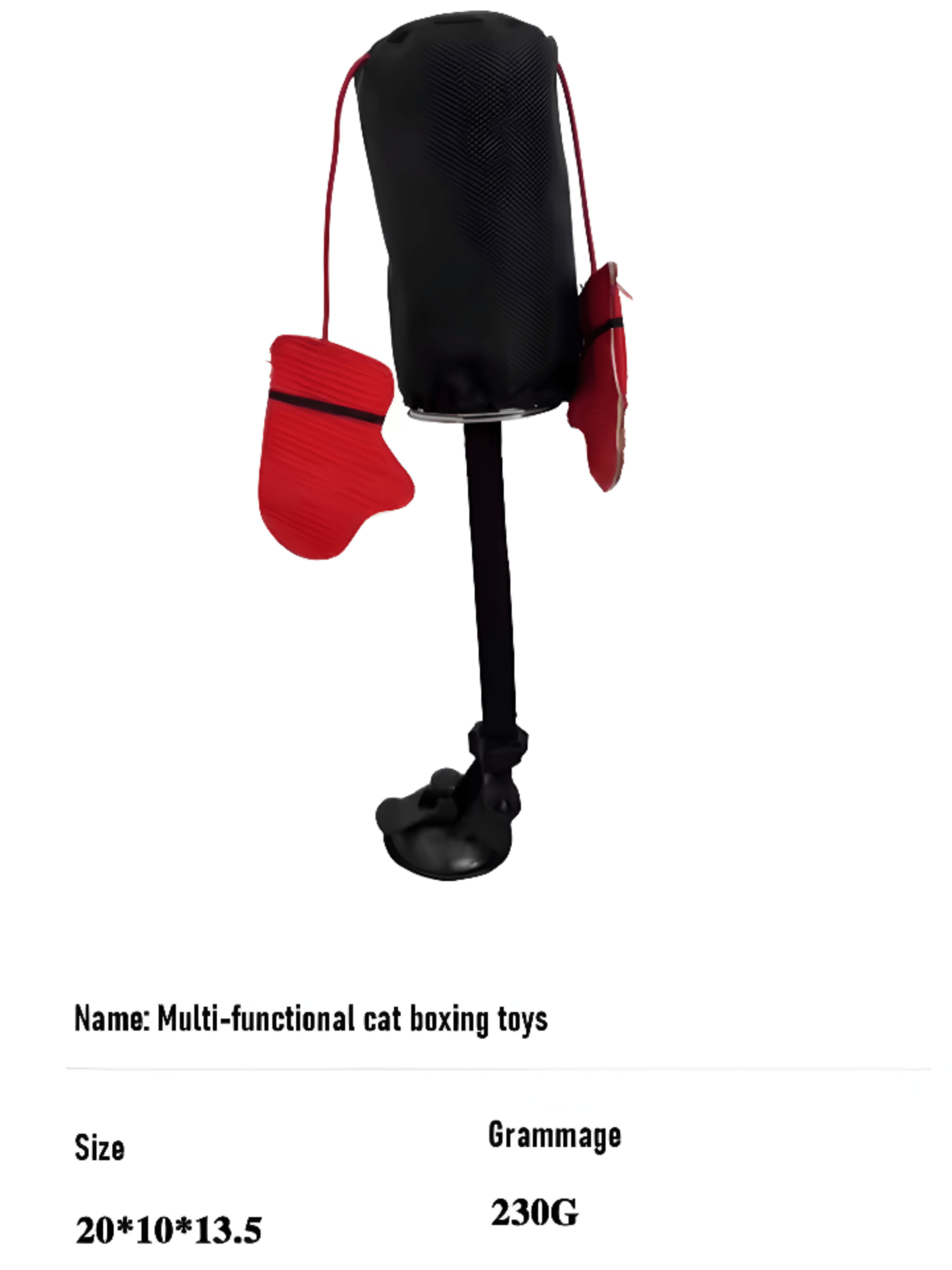 Funny training Cat toy: Punching Bag With Boxing Gloves - LitteristaCat Punching BagMy StoreLitterista