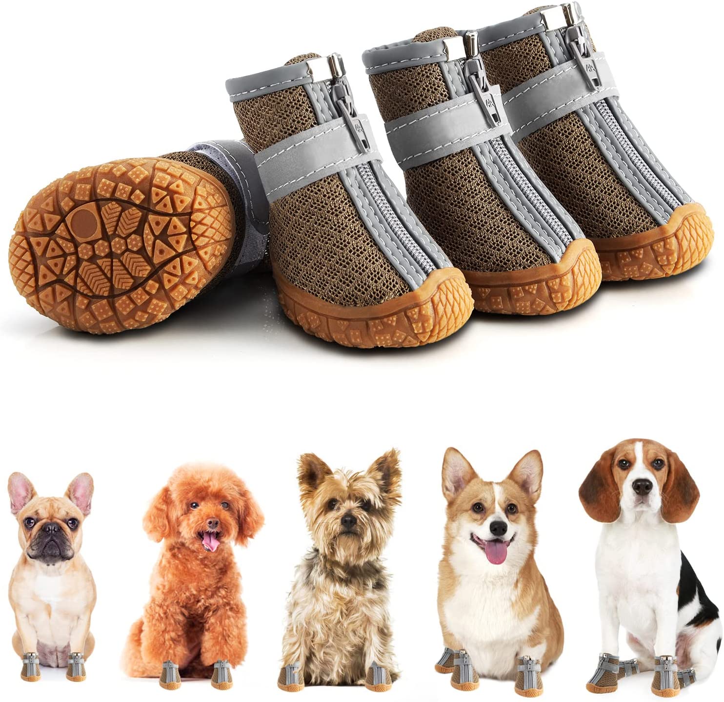 Heat - Resistant Dog Shoes – Protect Your Pup’s Paws from Hot Pavement! - LitteristaDog ShoesMy StoreLitterista