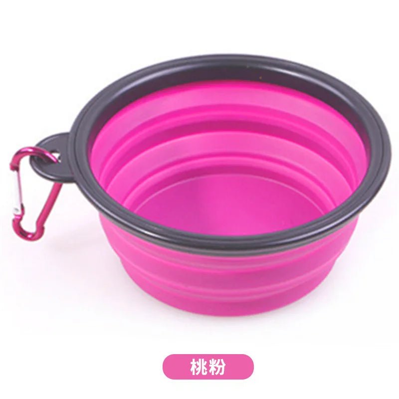 Outdoor Travel Portable Puppy Food Container Feeder Dish Bowl Pet bowls - LitteristaCollapsible Water Bowls For Cats With HandleMy StoreLitterista