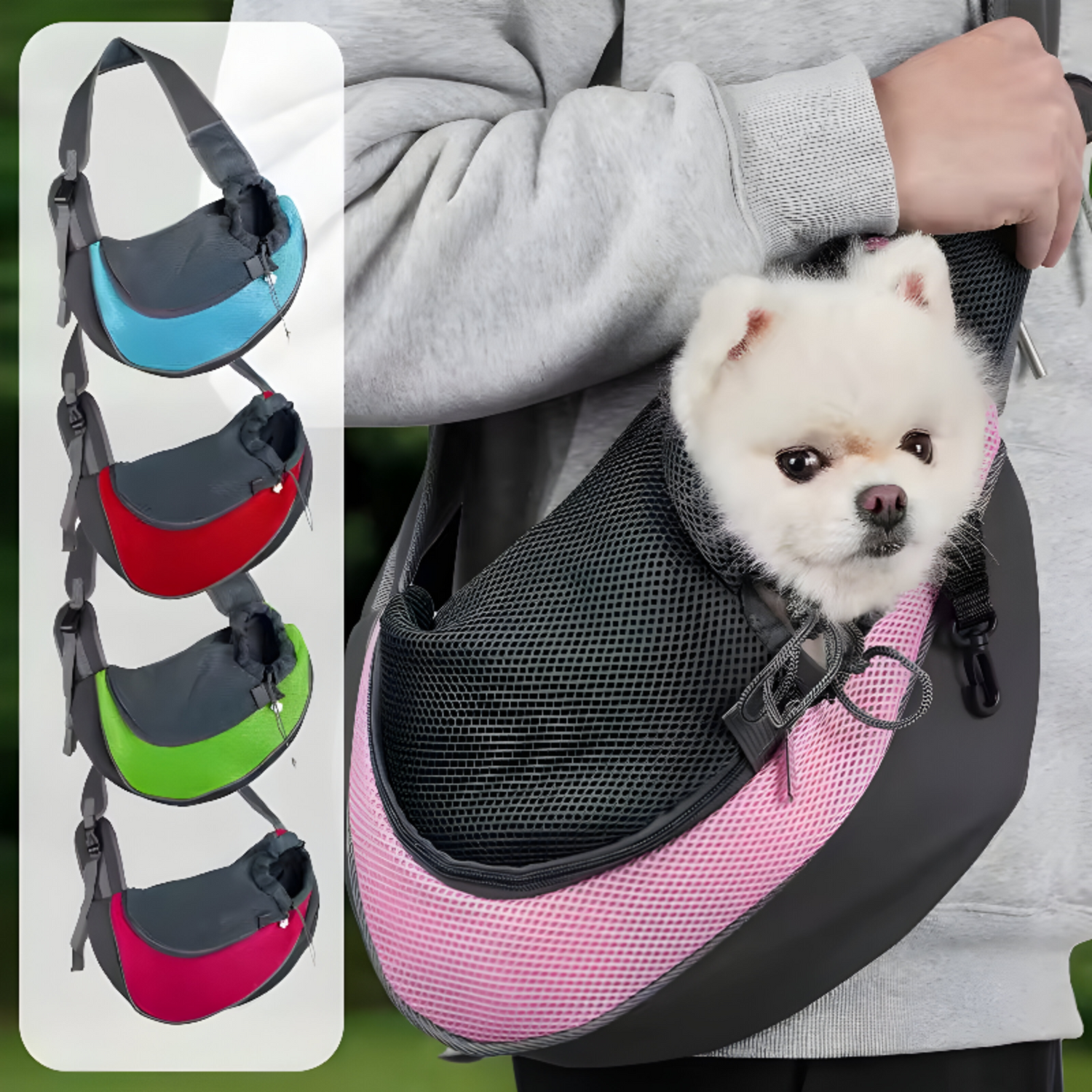 Travel-Ready Pet Carrier – Secure & Breathable Backpack for Cats and Small Dogs"