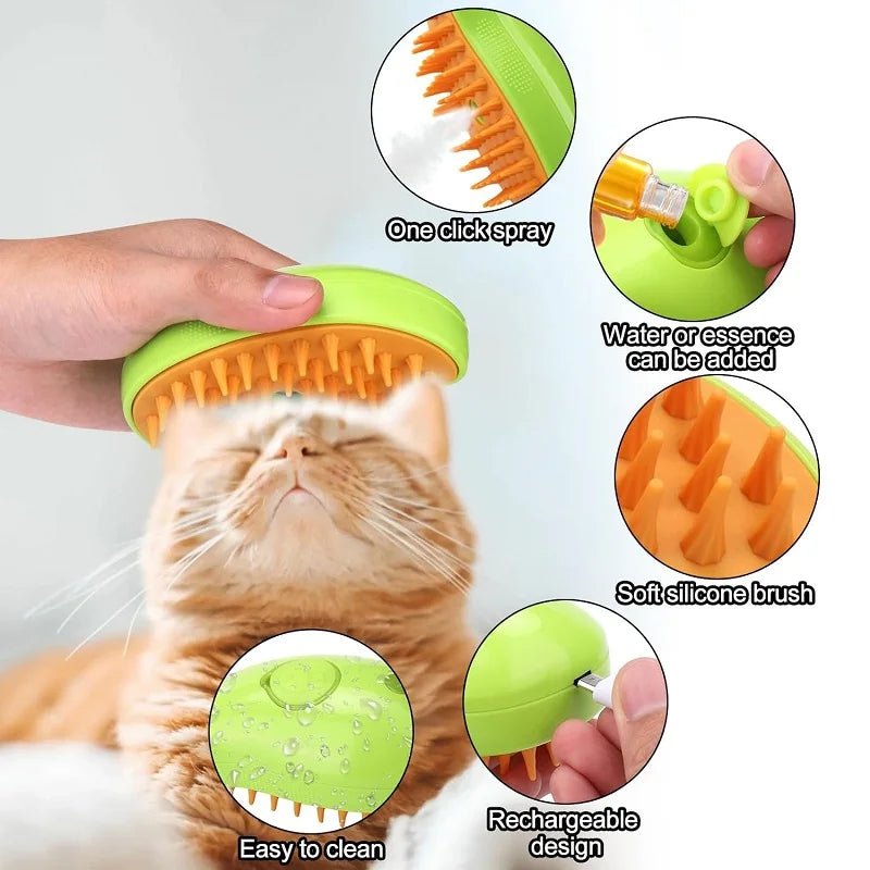 Steamy Brush for Cats - LitteristaCat BrushMy StoreLitterista