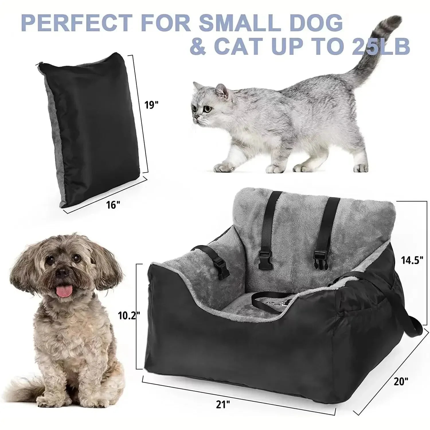 Washable Car Seat for Pet - LitteristaPet seatMy StoreLitterista